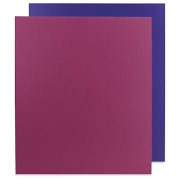 Open in modal - Flipside Two-Sided Colored Corrugated Sheets - 22" x 28", Pink/Purple, Sheet