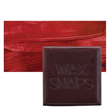 Open in modal - Enkaustikos Wax Snaps Encaustic Paint - Alizarin Gold, 40 ml snaps and swatch