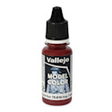 Vallejo Acrylic Model Color Paint - Burnt Red
