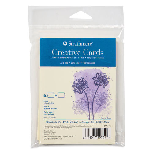 Strathmore Blank Watercolor Cards With Envelopes 5 X 7 for sale online