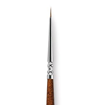 Open in modal - Escoda Versatil Brush - Pointed Round, Size 3/0, Short Handle close up