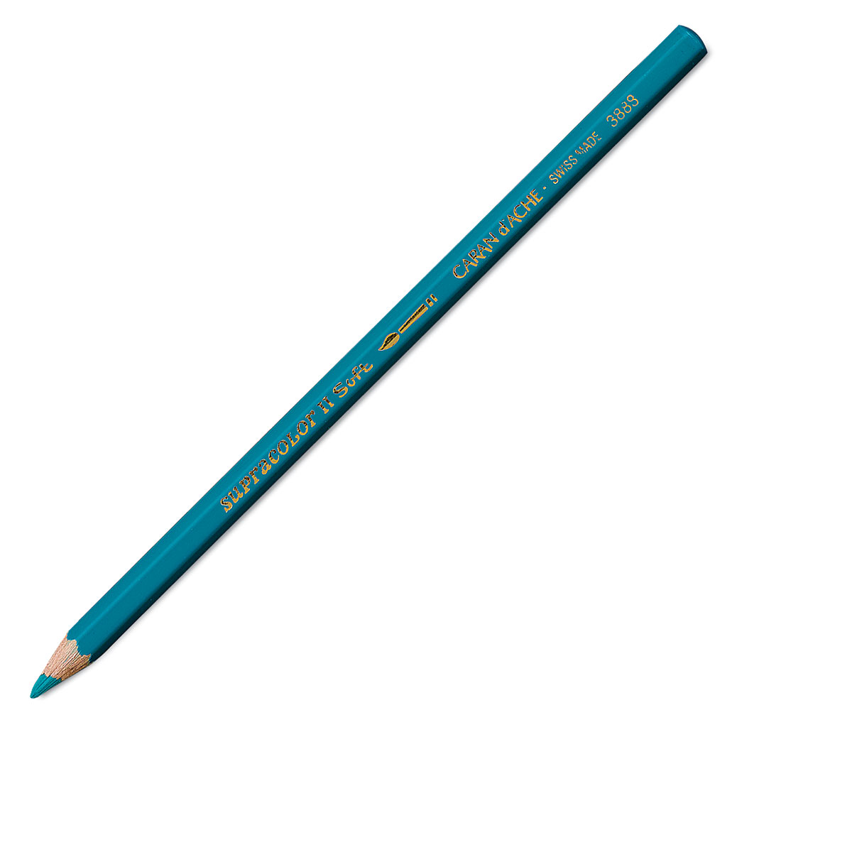 Caran D'ache Supracolor II Watercolor Pencil, s Individual No. 225 - Moss  Green (3888.225)