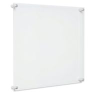 Cool Modern Frame, Silvertone Hardware - 15" x 18"