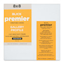 Blick Premier Stretched Cotton Canvas - Gallery Profile, Back-Stapled, 8" x 8"