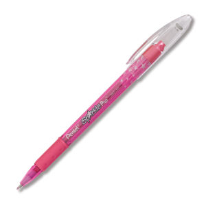 Pentel Sparkle Pop Pen - Pink/Pink