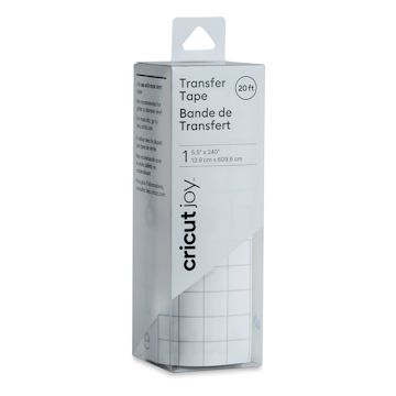Open in modal - Cricut Joy Transfer Tape - 5-1/2" x 20 ft, Roll (In packaging)