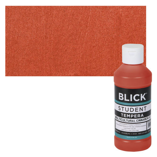 Blick Premium Grade Tempera - Black, 8 oz bottle