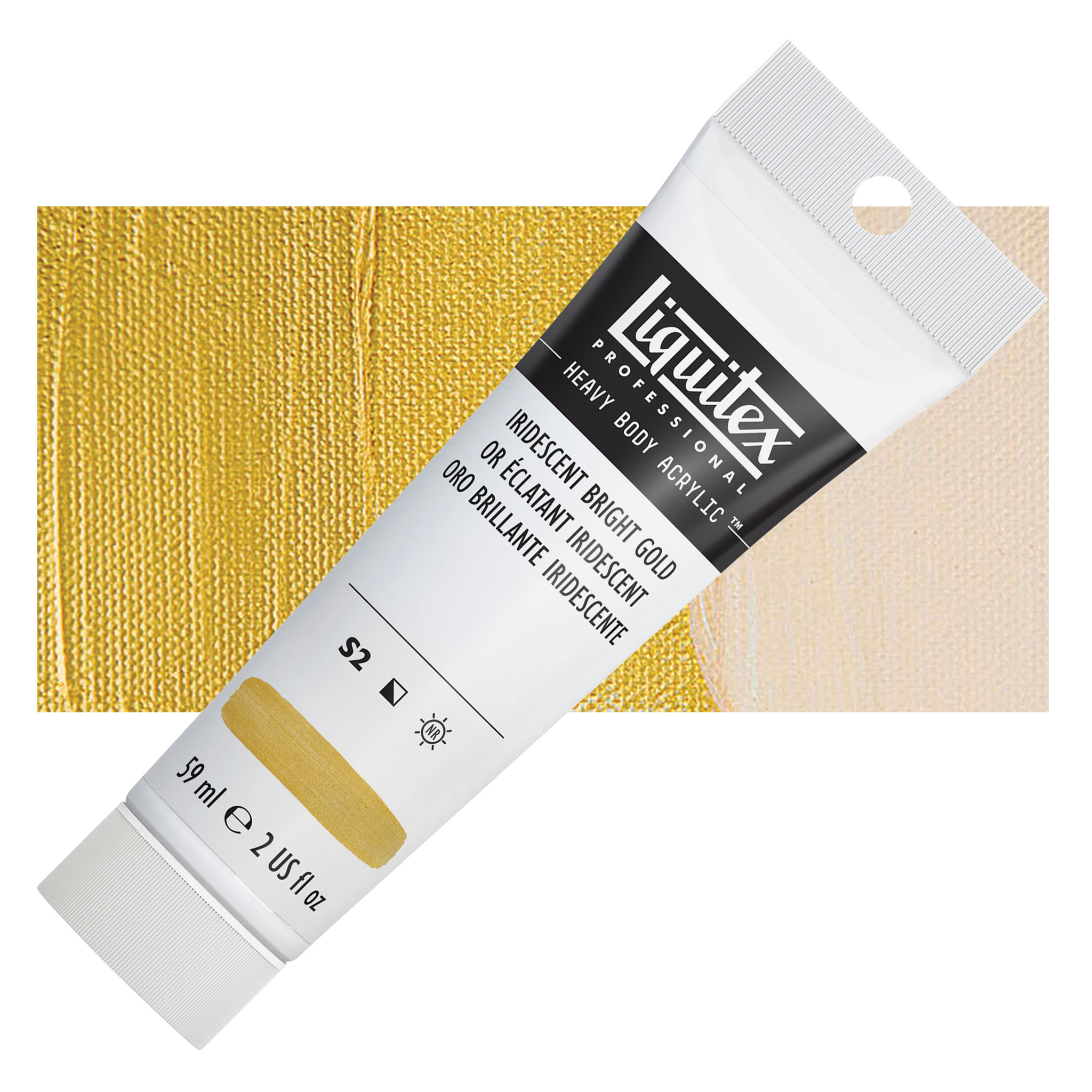 liquitex iridescent bright gold