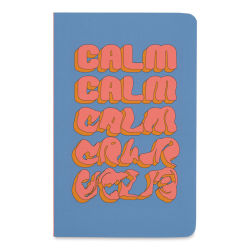 Denik Soft Cover Layflat Notebook - Can't Keep Calm, 8-1/4" x 5-1/4"
