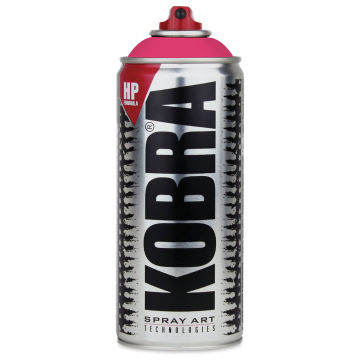 Kobra High Pressure Spray Paint - Fluorescent Pink, 400 ml