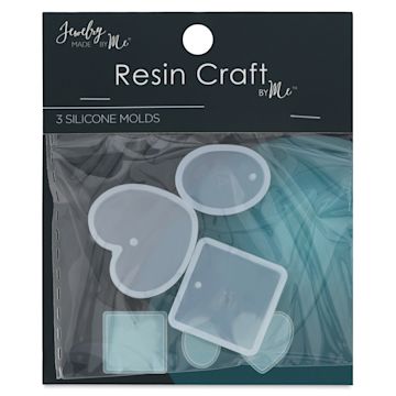 Open in modal - Jewelry Made By Me Resin Craft Silicone Mold - Pendants - front of packaging