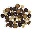 Cousin Bead Basics Wood Beads - 3.7 oz