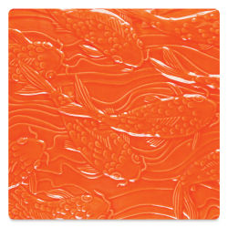 Amaco Liquid Gloss Glaze - Pint, Fire Orange, Translucent