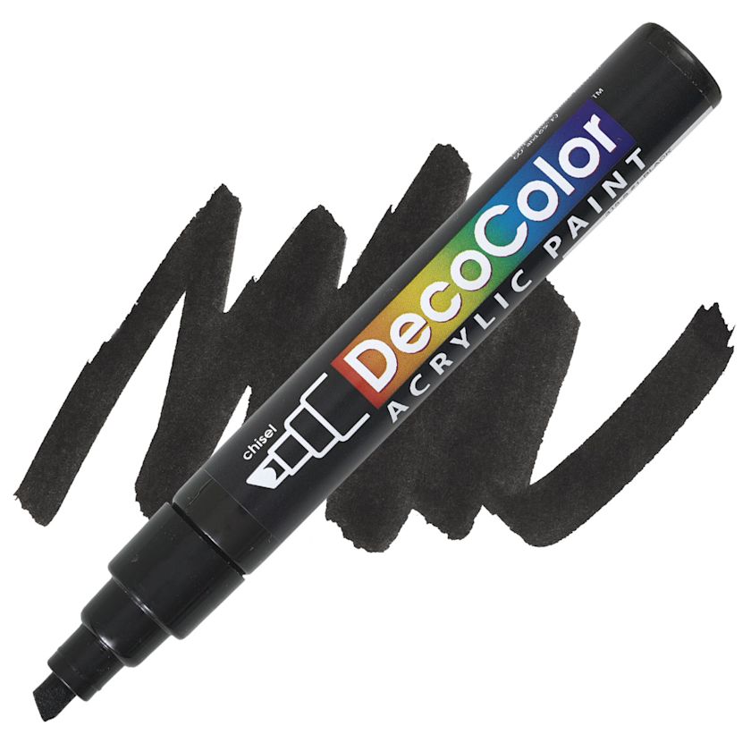 Decocolor Acrylic Paint Marker Black BLICK Art Materials