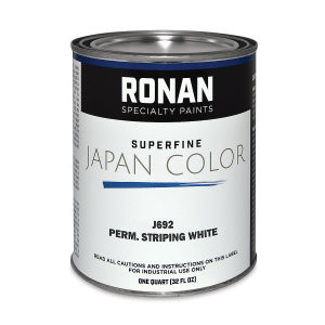 Ronan Superfine Japan Color - Permanent Striping White, Quart