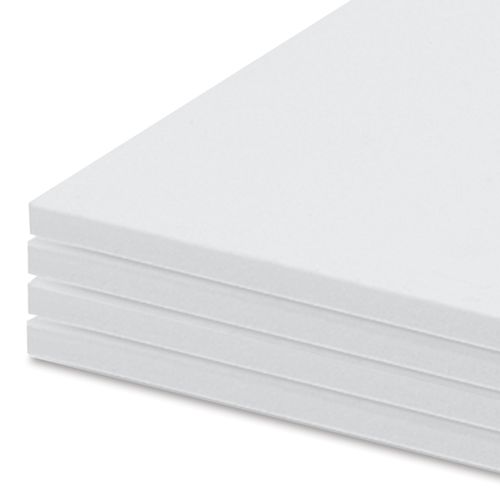 Elmer's PreCut Foamboard 11" x 14" x 3/16", White, Pkg of 4 Sheets