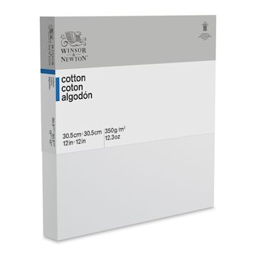 Open in modal - Winsor & Newton Classic Cotton Canvas - 12" x 12", 1-3/8" Deep Edge Profile