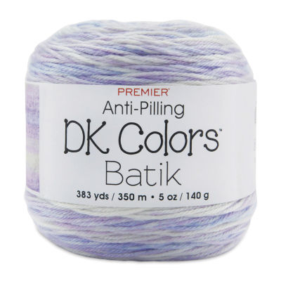 Premier Yarn Anti-Pilling DK Colors Batik Yarn - Sweet Dreams (side view with label)