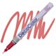 Decocolor Paint Marker - Red, Extra Fine Tip marker and swatch