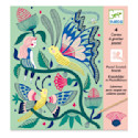 Djeco Pastel Scratch Boards Set - Fantasy Garden