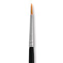Dynasty Finest Golden Synthetic Brush - Round, Refill Brush, Size 2