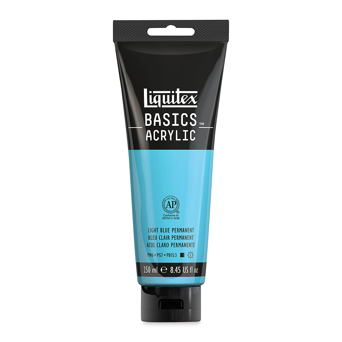 Liquitex Basics - Mars Black, 4 oz tube