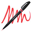 Pentel Arts Micro Brush Tip Sign Pen - Red