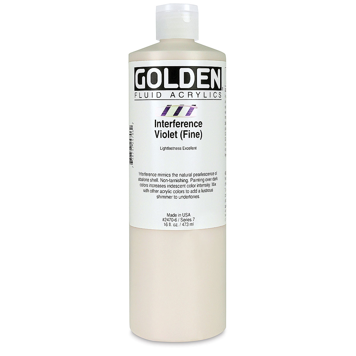 Golden Fluid Acrylics - Alizarin Crimson Historical Hue 16 oz Bottle