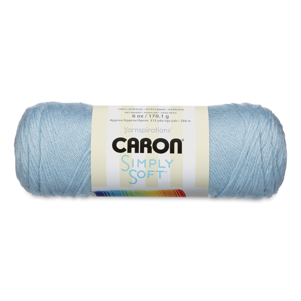 Caron Simply Soft Yarn - Soft Blue