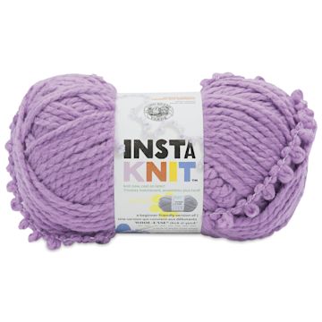 Open in modal - Lion Brand Yarn InstaKnit Yarn - Vio-Let It Go, 122 yds