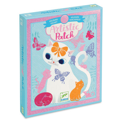 Djeco Le Grand Artist Artistic Patch Kit - Little Pets (front of package)