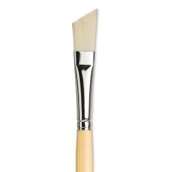 Da Vinci Top Acryl Synthetic Brush - Slant Bright, Long Handle, Size 16