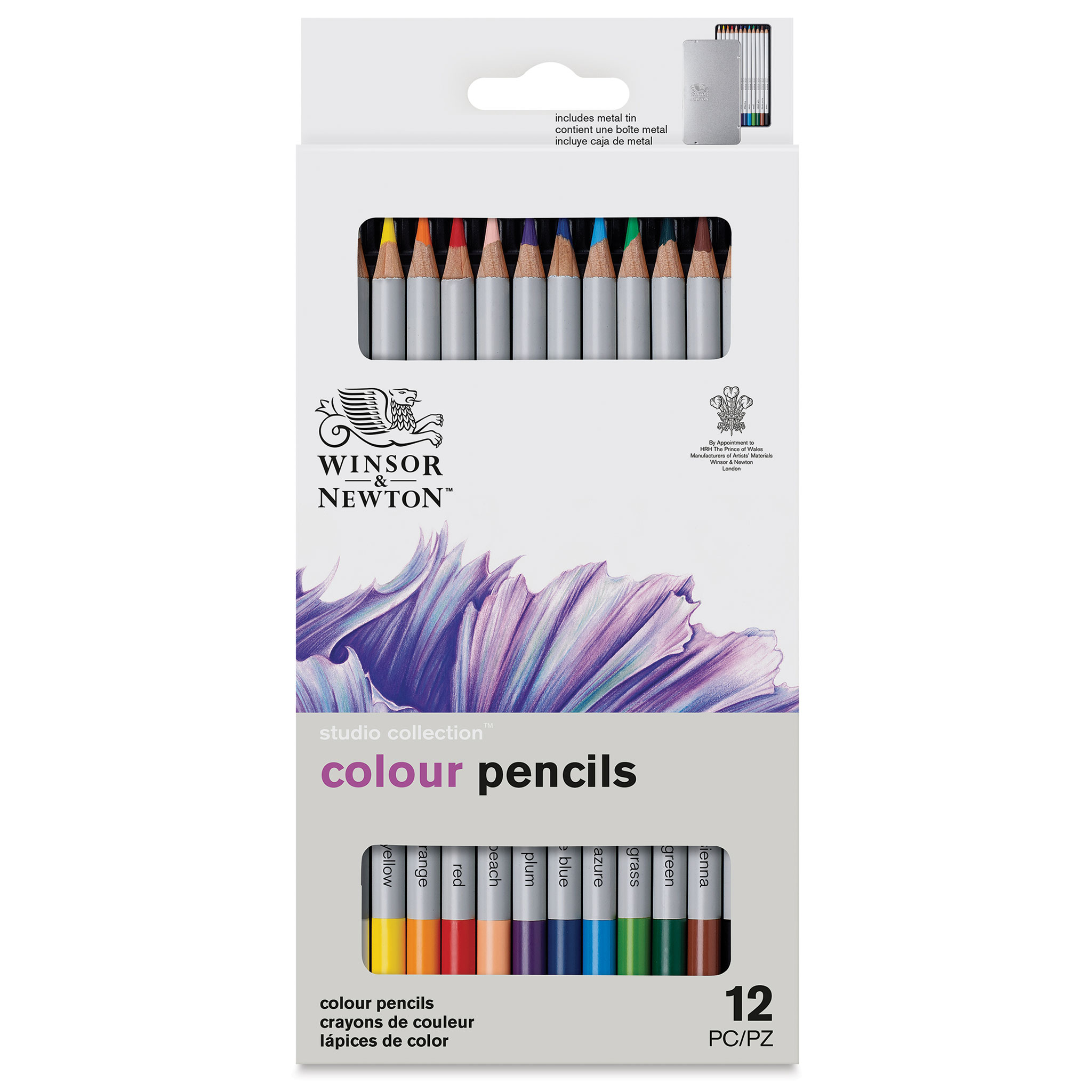 12-piece colored pencil set