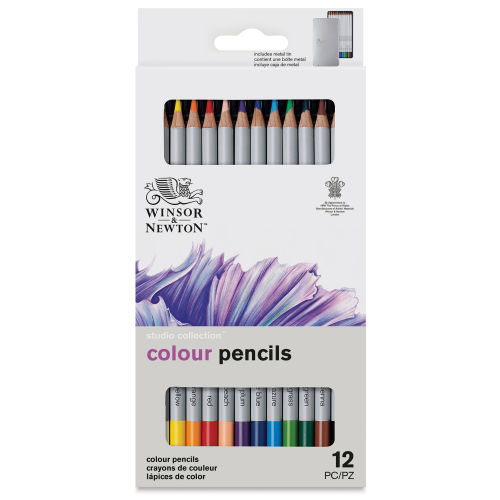 Winsor & Newton Studio Collection Artist Pencils, Watercolor Pencils, Set  of 24