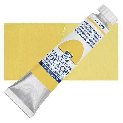 Royal Talens Gouache - Lemon Yellow, 20 ml tube