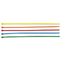 Enkay Nylon Cable Ties - Pkg of 50, Assorted Colors, 12"