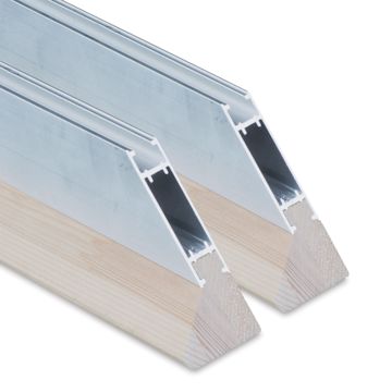 Open in modal - MUSEO ALU-Frame Aluminum Stretcher Bars and Parts - Stretcher Bars 1-3/4" Profile, 40", Pkg of 2