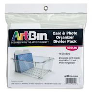 ArtBin Card and Photo Organizer Box with Dividers