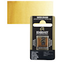 Rembrandt Watercolor Half Pan - Yellow Ochre