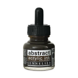 Sennelier Abstract Acrylic Ink - Sepia, 1 oz
