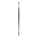 Da Vinci Grigio Synthetic Brush - Filbert, Long Handle, Size 6