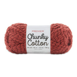 Premier Yarn Chunky Cotton Yarn - Terracotta, 50 yards