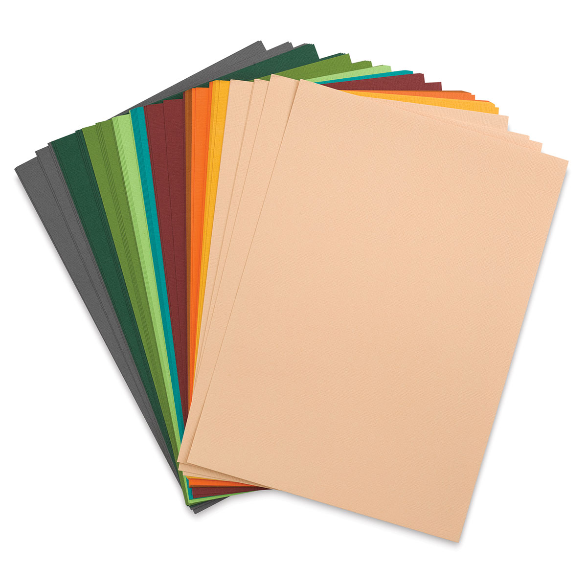 Sizzix Surfacez Cardstock - Eclectic Colors, Package of 60 Sheets, 8-1/4W x 11-3/4L, 216 gsm