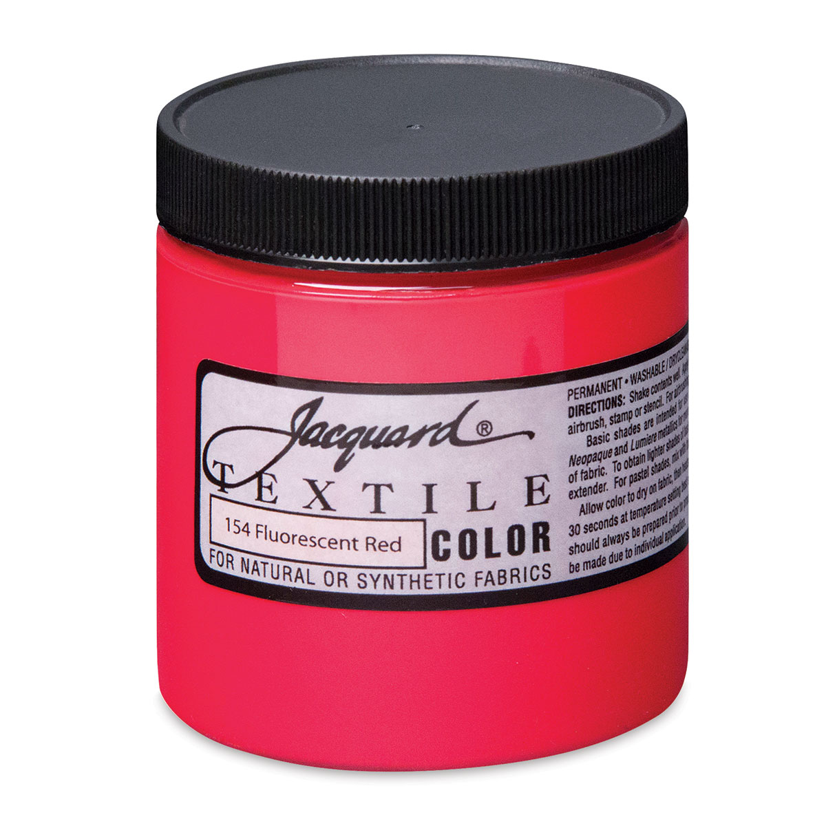 Jacquard Textile Color Fabric Paint 8oz - Mars Red