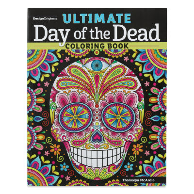 Ultimate Day of the Dead Coloring Book (front cover)