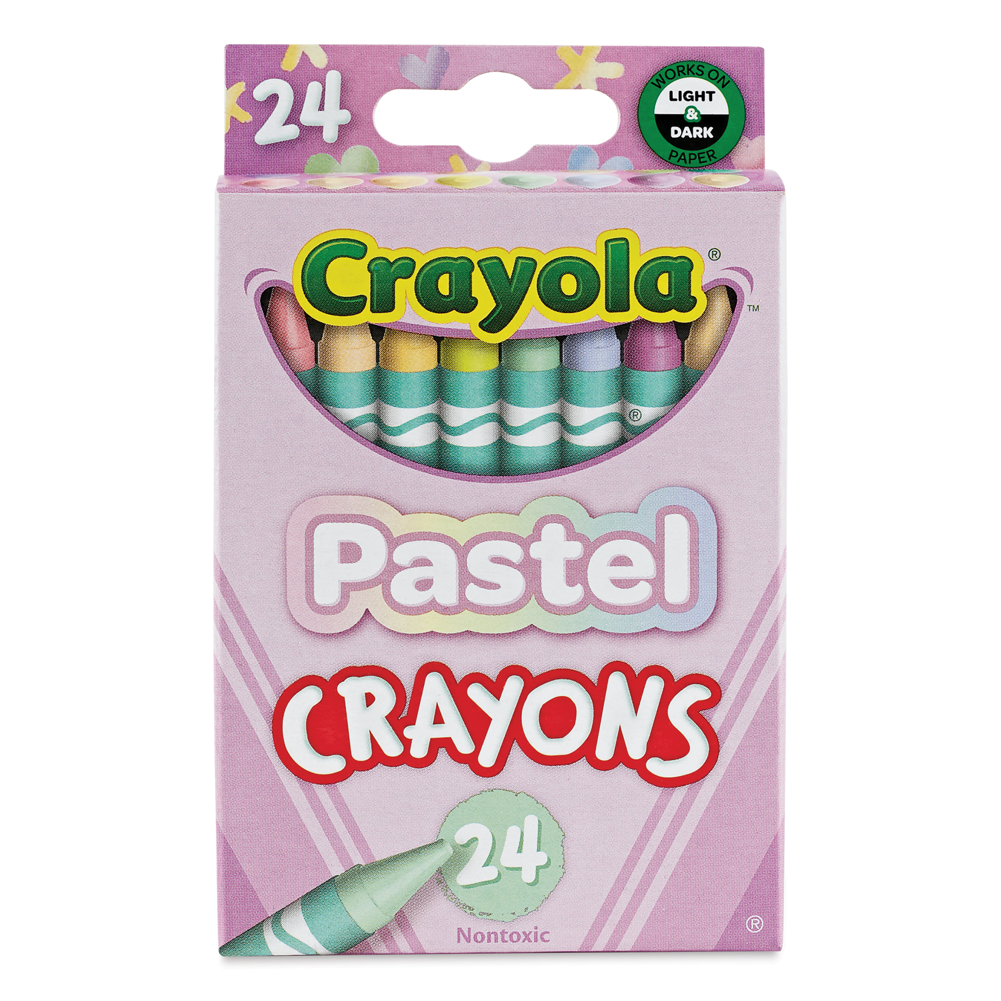Crayola Pastel Crayons - 24 Pack