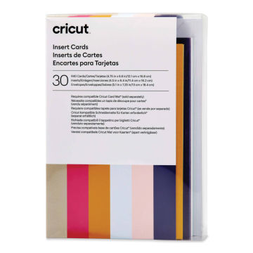 Cricut Cards, Inserts, and Envelopes - Sensei, Pkg of 30