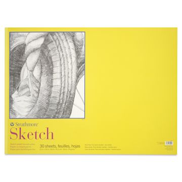 Open in modal - Strathmore 300 Series Sketch Pad - 22" x 30", 50 lb, 30 Sheets, front cover