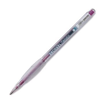Open in modal - Karin DecoGel Metallic Pen - 312, B. Rose, cap off