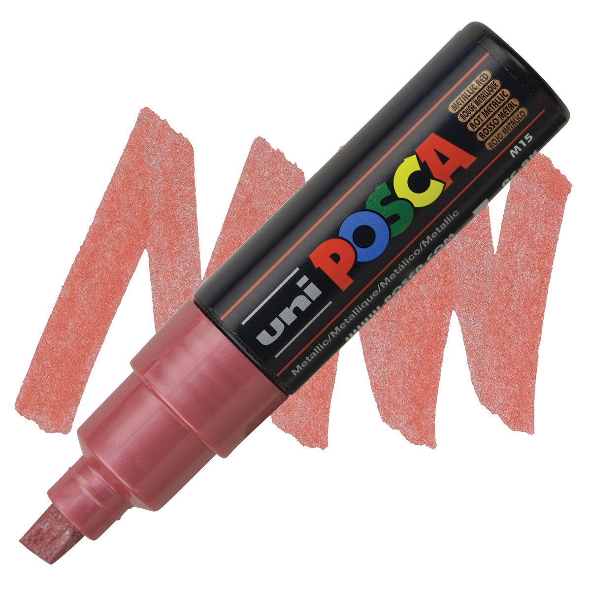 Posca Marker - Red, Broad 8 mm | BLICK Art Materials